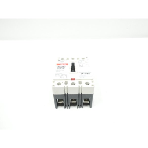 Eaton Cutler-Hammer Molded Case Circuit Breaker, FD Series 30A, 3 Pole, 600V AC FDB3030L